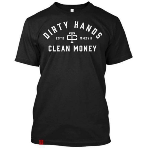 Men's Troll Co. Clothing Dirty Hands Clean Money Classic T-Shirt