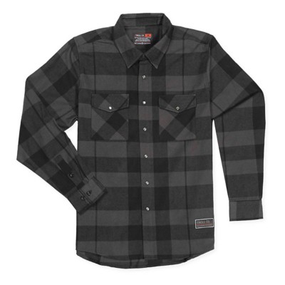 Men's Troll Co. Clothing Everett Flannel Long Sleeve Button Up Shirt ...