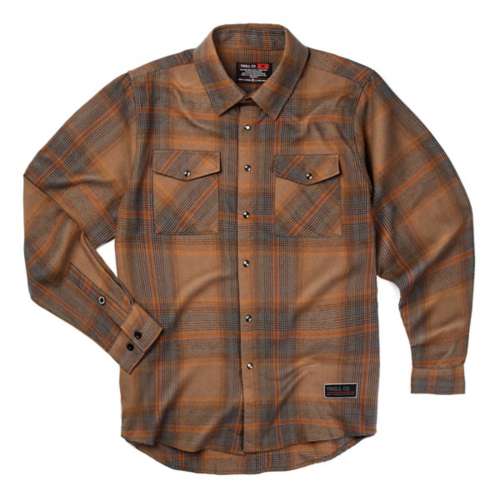 Men's Troll Co. Clothing Jackson Flannel Long Sleeve Button Up Shirt