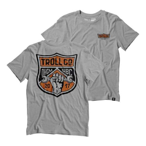Men s Troll Co. Hollister clothing TC Shield T john richmond white sweatshirt Shirt Witzenberg Sneakers Sale Online