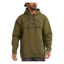 Men's Carhartt Relaxed Fit Midweight Quarter-Zip Pocket Sweater Fleece 1/4 Zip Pullover