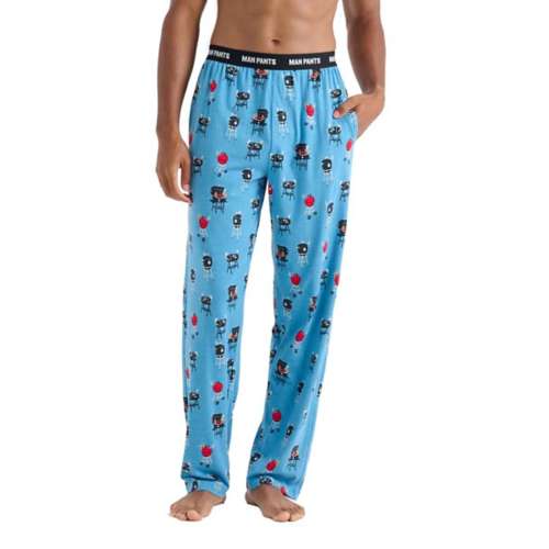 Men's Little Blue House PJ Man Pajama Pants