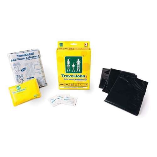 Travel John Solid Waste Collection Kit 3PK