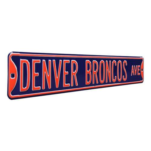 Authentic Street Signs  Denver Broncos Ave Street Sign
