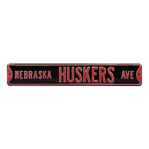 Authentic Street Signs Nebraska Cornhuskers "Nebraska Huskers Ave." Street Sign