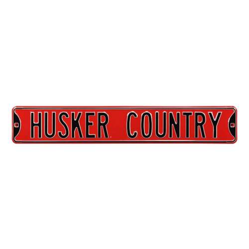 Authentic Street Signs Nebraska Cornhuskers "Husker Country" Street Sign
