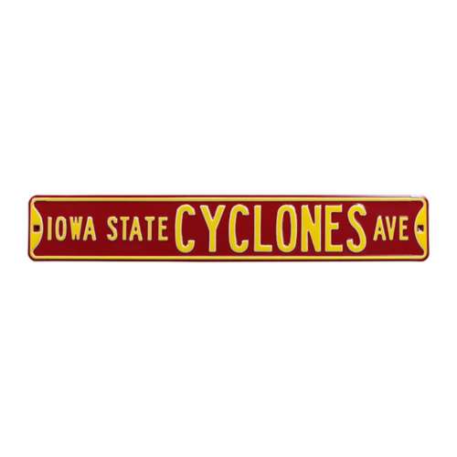Authentic Street Signs Iowa State Cyclones Ave Street Sign