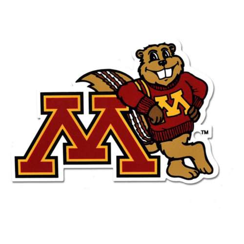 Authentic Street Signs Minnesota Golden Gophers Goldy Steel Magnet