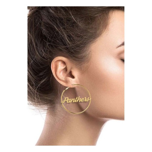 Spirit Gear Central Northern Iowa Panthers Nameplate Earrings - Primary Image