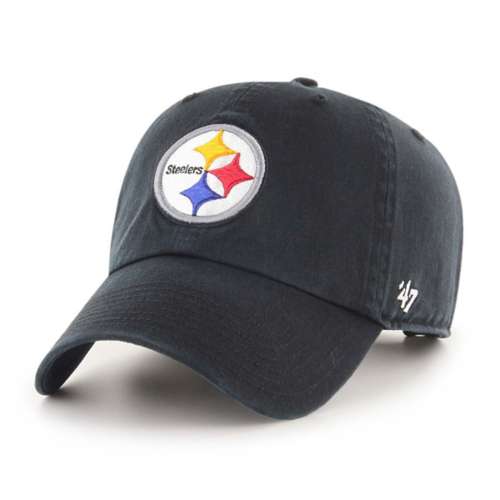 47 Brand Pittsburgh Steelers Clean Up Hat Adjustable Hat
