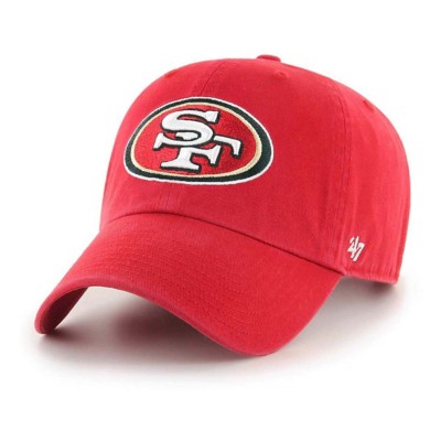 47 Brand San Francisco 49ers Clean Up Adjustable Metal hat
