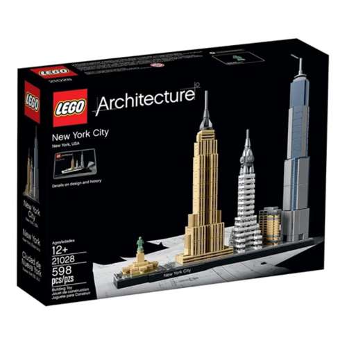 Lego architecture ste costruzione statua della liberta` e new york city  21028 - IdeaLuceStore