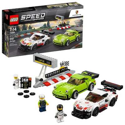 Lego Speed Champions Porsche 911 Rsr And 911 Turbo 30 Building Kit