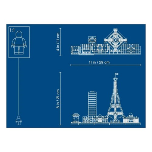 LEGO Architecture Paris 21044 Building Set - Primary Image