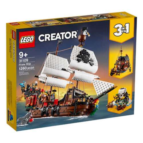 LEGO Creator 3in1 Pirate Ship 31109 Building Set SCHEELS