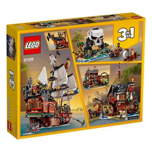 LEGO Creator 3in1 Pirate Ship 31109 Building Set