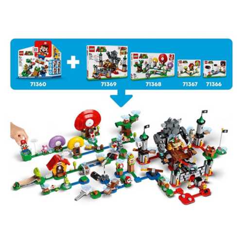 lego mario house yoshi