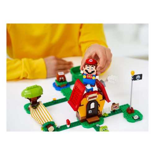 super mario mario's house & yoshi expansion set