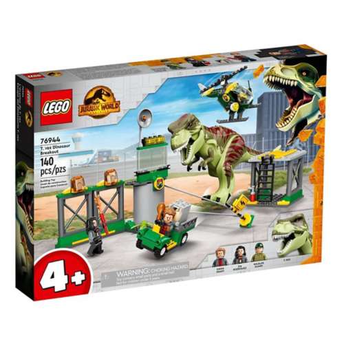 LEGO Jurassic World T. rex Dinosaur Breakout 76944 Building Set