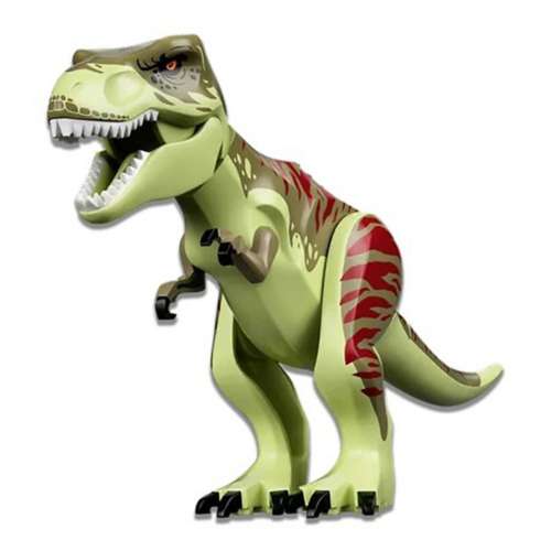 LEGO Dinosaur Tyrannosaurus Rex T-Rex From 5887 Dino Defense HQ Figure  Complete