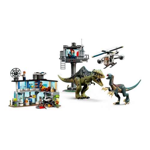 Soldes LEGO Jurassic World - L'attaque du Giganotosaurus et du