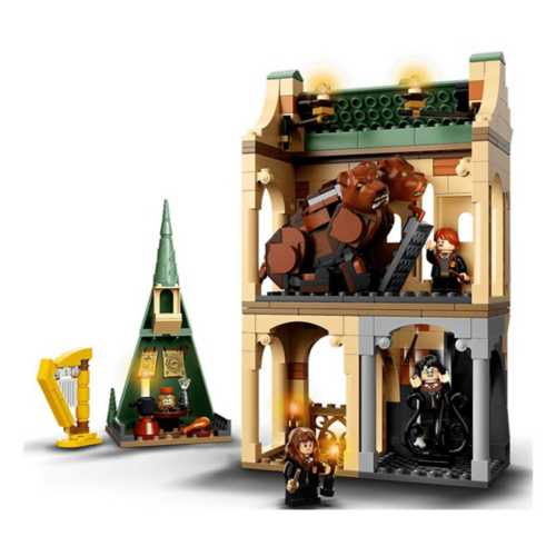 lego harry potter hogwarts fluffy encounter stores