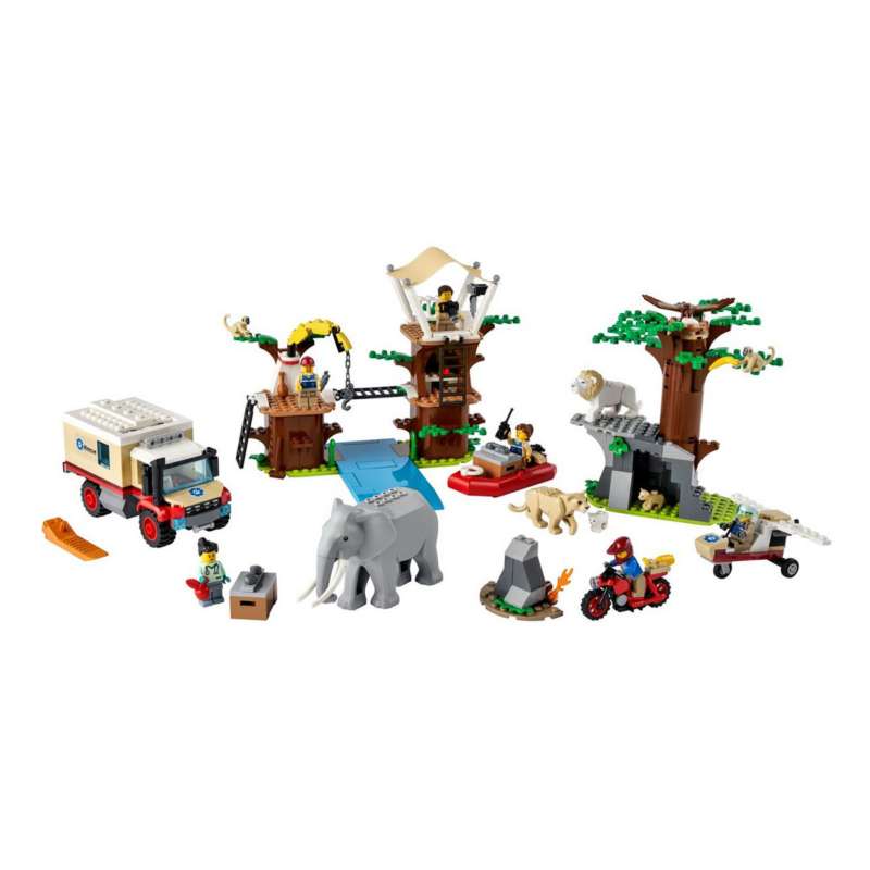 LEGO CiTY Wildlife Rescue Camp