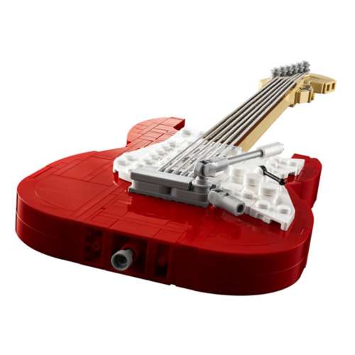 Just built my christmas present, the LEGO Fender set. Guitar is