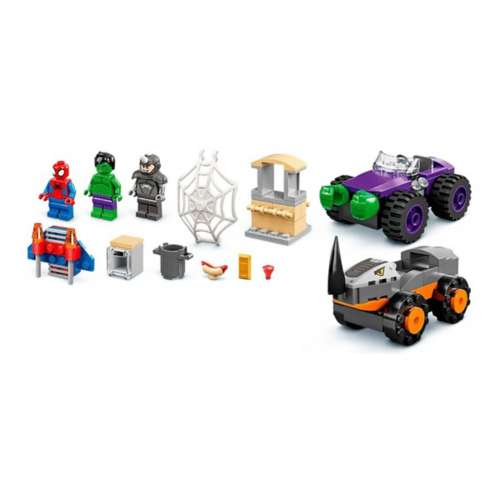 LEGO Spidey Hulk vs. Rhino Truck Showdown 10782 Building Set | SCHEELS.com