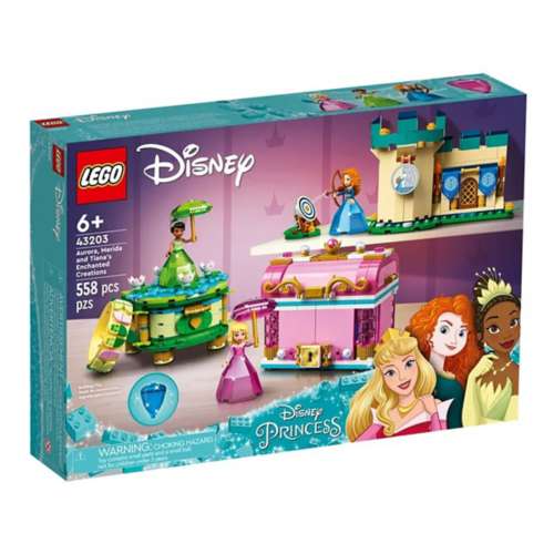 LEGO Disney Princess Aurora, Merida and Tiana's Enchanted Cre 43203 Building Set
