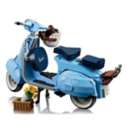 LEGO Icons Vespa 125 Scooter 10298, Vintage Italian Iconic Vespa Model  Building Kit, Display Home Décor Set for Adults, Relaxing Creative Hobbies,  Gift Idea 