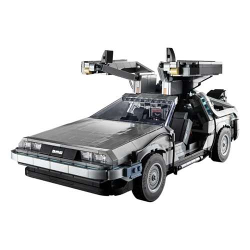 2.0 Update  We don't need no roads! LEGO DeLorean Time Machine 