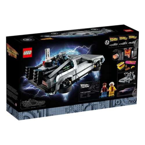 LEGO Icons Back to the Future Time Machine 10300 Building Set