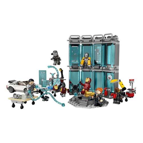 Lego marvel avengers iron best sale man armory