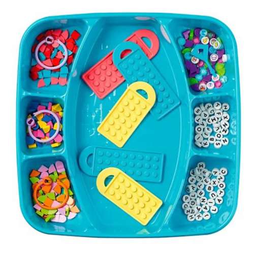 LEGO DOTS Bag Tags Mega Pack – Messaging 41949 DIY Customizable Craft Kit;  A Creative Activity Toy for Kids Aged 6+ (228 Pieces)