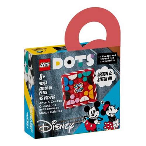 LEGO DOTS Mickey Mouse & Minnie Mouse Stitch-on Pa 41963 Building Set