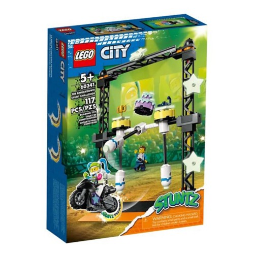 LEGO City Stuntz The Knockdown Stunt Challenge 60341 Building Set - Primary Image