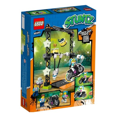 LEGO City Stuntz The Knockdown Stunt Challenge 60341 Building Set - Primary Image