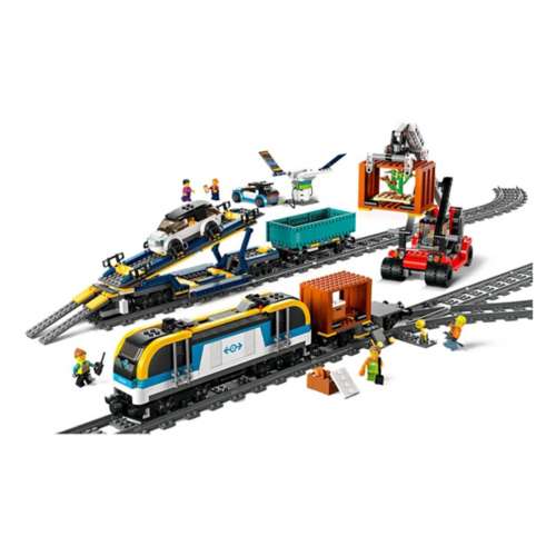 Lego city passenger train building kit hot sale