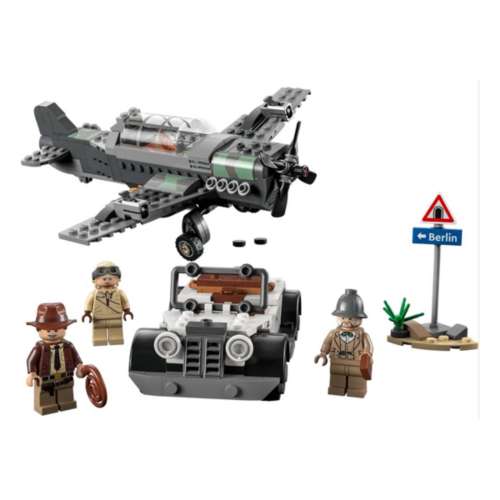 LEGO Indiana Jones  Fighter Plane Chase #77012 Building Set