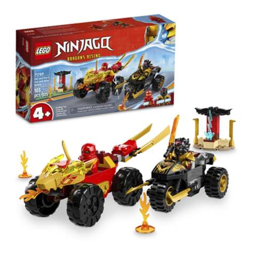 LEGO Ninjago Kai and Ras's Car and Bike Battle 71789 Building Set