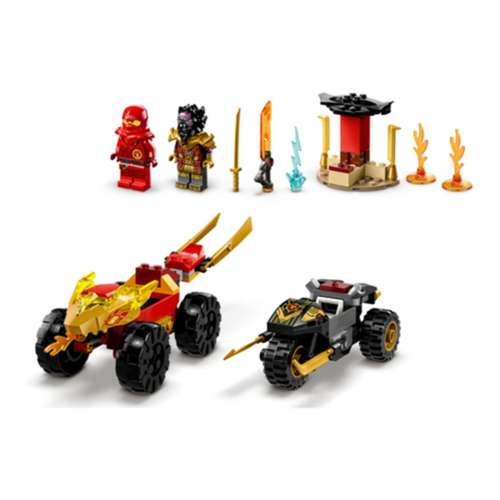 LEGO Ninjago Kai and Ras's Car and Bike Battle 71789 Building Set