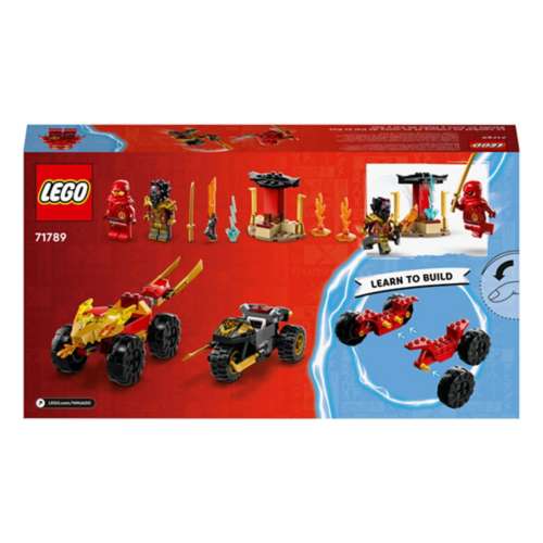 LEGO Ninjago Kai and Ras s Car and Bike Battle 71789 Building Set