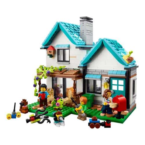 MOC City farm Series Minifigures kennel Dog House Building Blocks