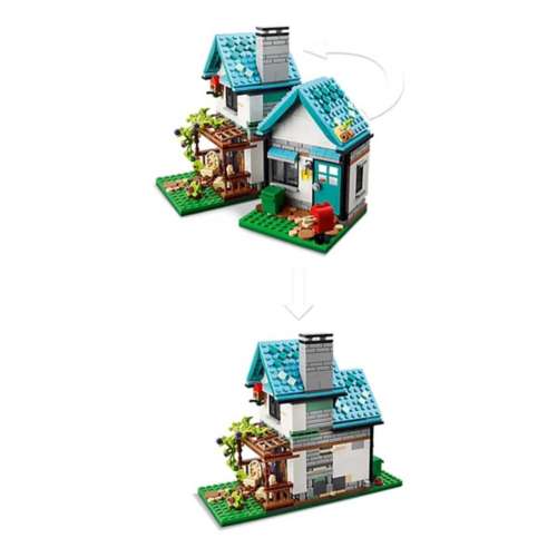 MOC City farm Series Minifigures kennel Dog House Building Blocks