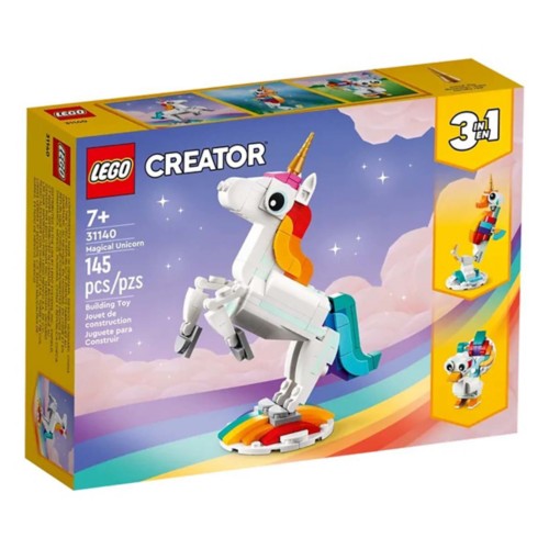 LEGO Creator 3in1 Magical Unicorn 31140 Building Set - Primary Image