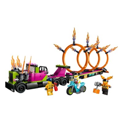 LEGO City Stuntz Stunt Truck & Ring of Fire Challenge 60357 Building Set
