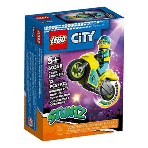 LEGO City Stuntz Cyber Stunt Bike 60358 Building Set