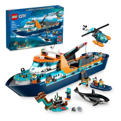 LEGO City Exploration Arctic Explorer Ship 60368 Building Set