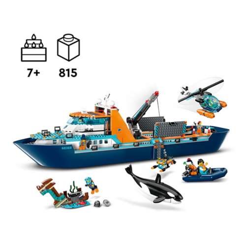 LEGO City Exploration Arcitc Explorer Ship 60368 Building Set